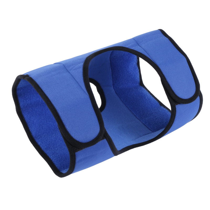 Ice Bags with Straps, Hot Cold Therapy Reusable Ice Bag Pack & Wrap for Head, Shoulder, Back, Knee .(9 Inch, Blue)