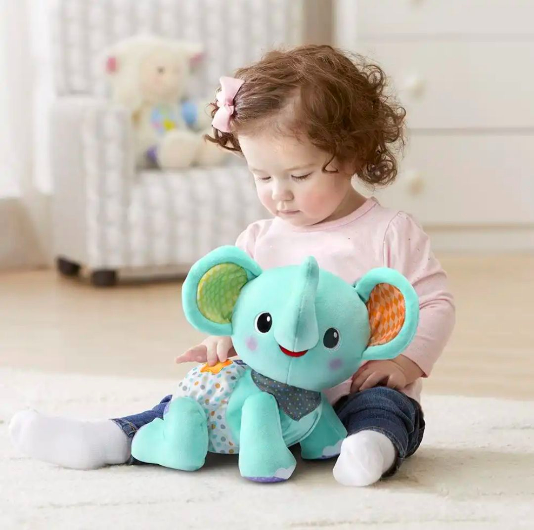 VTech explore Crawl with Me Elephant Baby Musical Toy