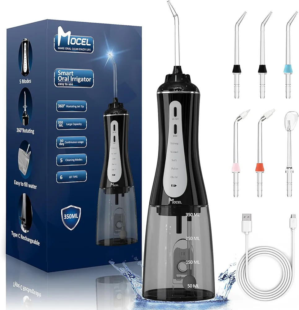 water flosser oral irrigator Rechargeable waterproof