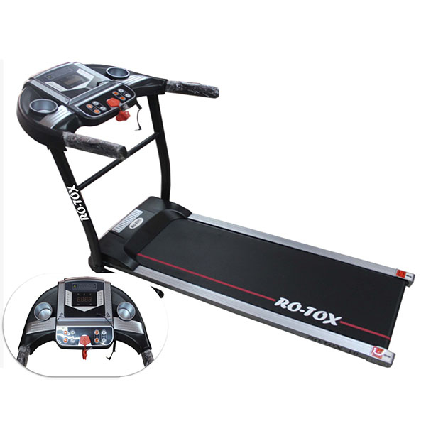 Treadmill Running Machine | Cardio Exercise And Gym Equipment Home Fitness Equipment with LCD Display for Walking & Running  (3.0HP Motor) 