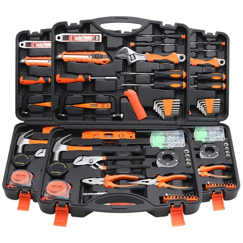 15Pcs/23Pcs Repair Tool Kit Manual Tool Box Set Hardware Tool Multifunctional Home Repair Household Combination,