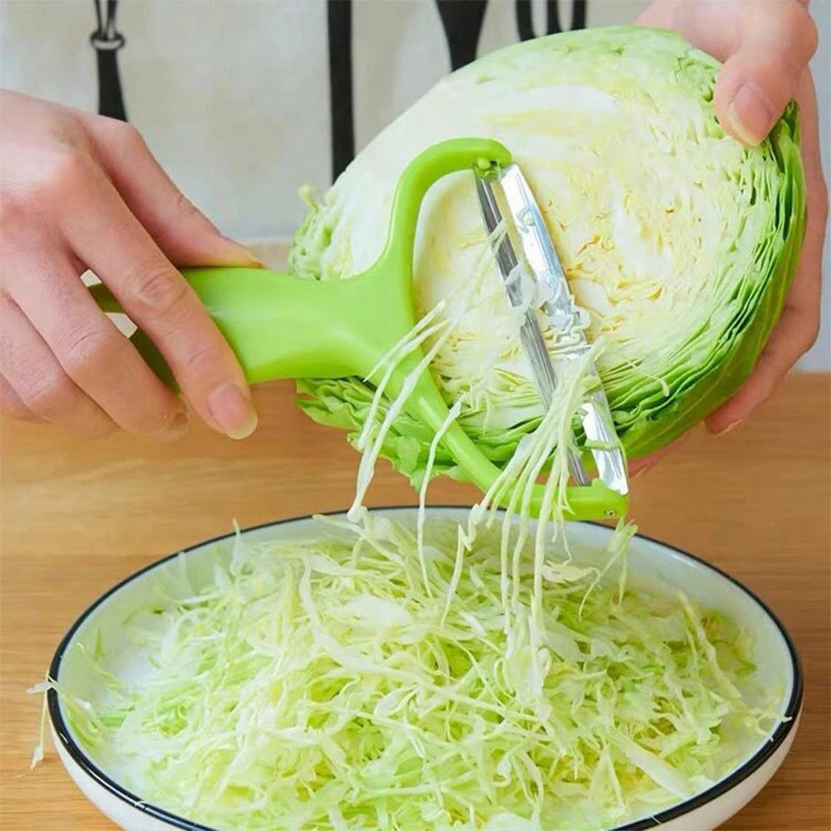 Stainless Steel Vegetables Graters Cabbage Slicer / Wide Mouth Cabbage shredder Fruit Peeler Kitchen Gadgets 2 Ratings