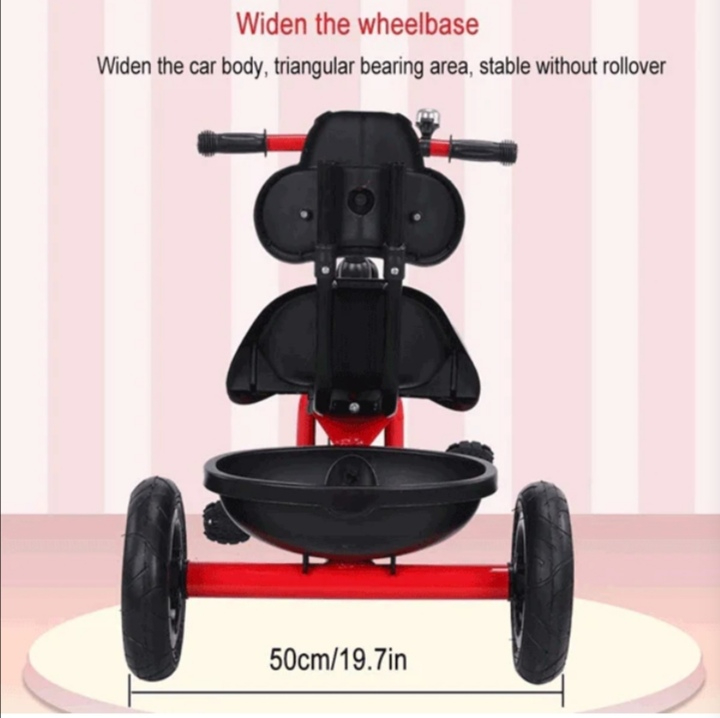 KID'S IMPORTED TRICYCLE WITH SOFT SEAT