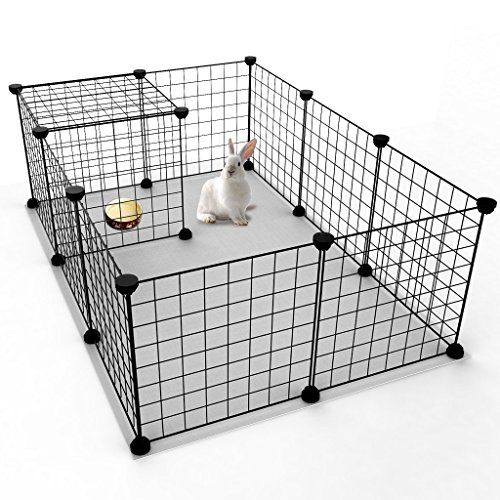 Foldable Pet Playpen Iron Fence Small Puppy Kennel House Exercise Training Puppy Kitten Space Dogs Supplies