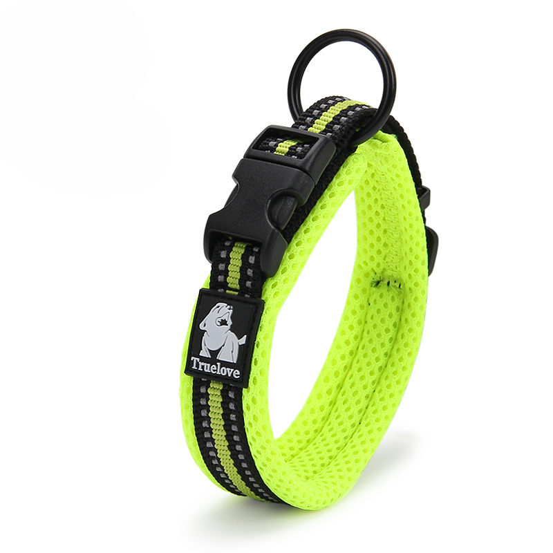 【Sooledead】Winhyepet Dog Comfort Padded with Buckle Walking Collar Tactical Dog Suplies 11 Colors Size XXS-XXXL