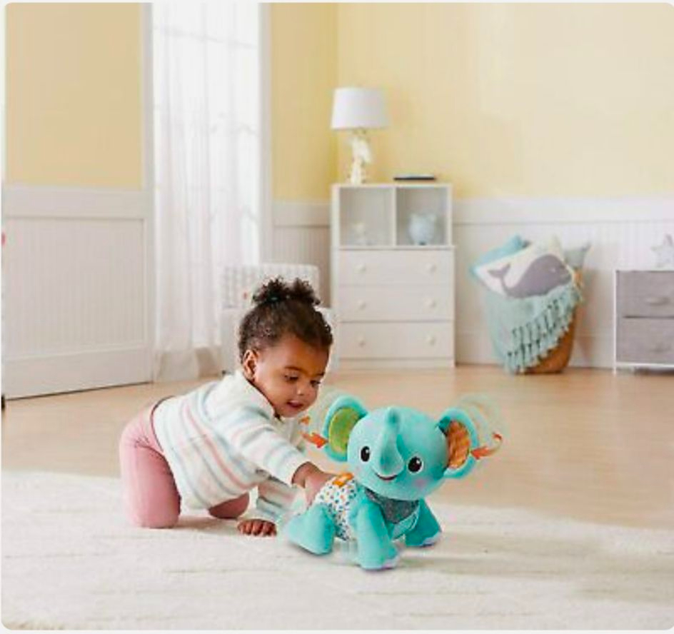 VTech explore Crawl with Me Elephant Baby Musical Toy