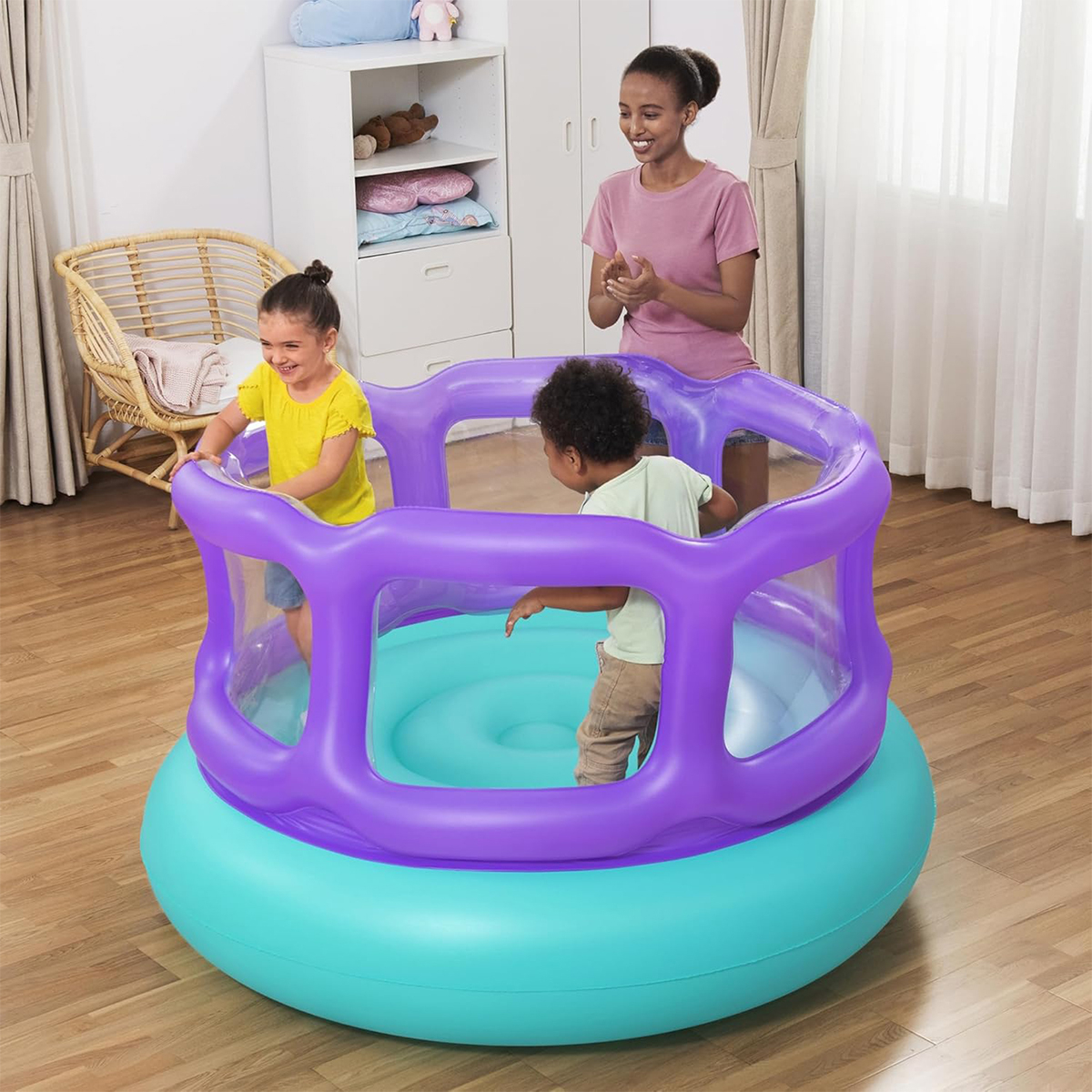  Jumping Tube With Balls & Without Balls For Kids Jump Play Bouncer With Your Friends & Family Perfect Gift 