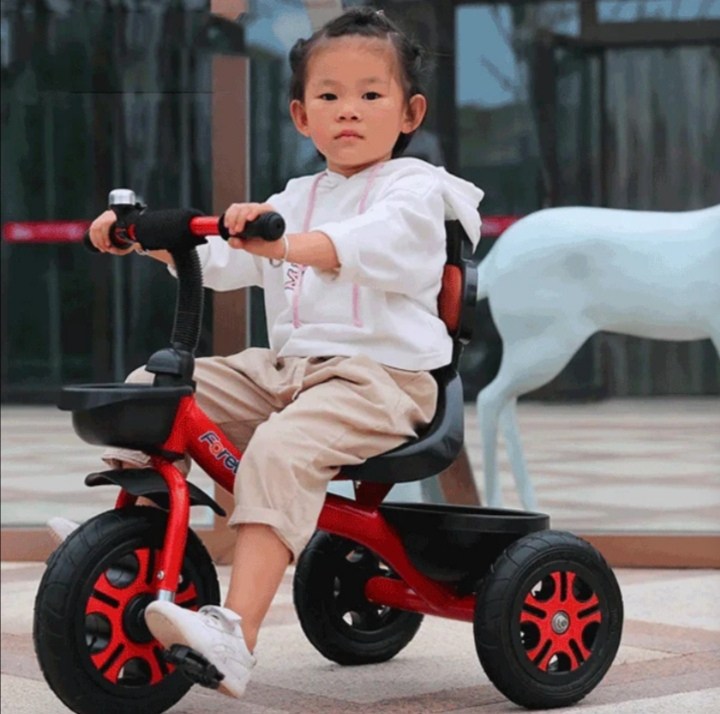 KID'S IMPORTED TRICYCLE WITH SOFT SEAT