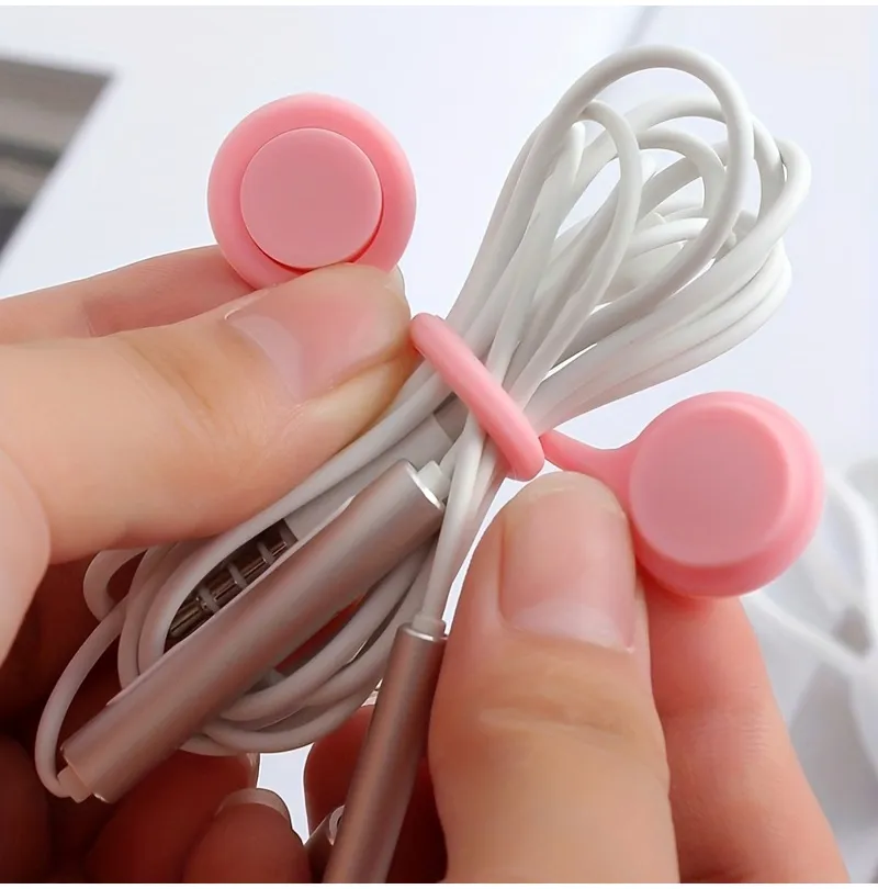 UMUST Silicone Magnetic Cable Tie Reusable Wire Organizer For Bundling And Securing Headphone Or Data Cables No Ratings