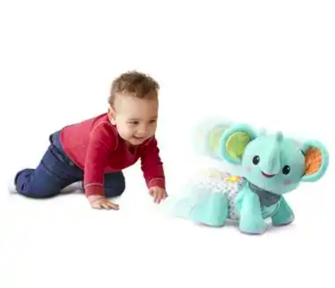 VTech explore Crawl with Me Elephant Baby Musical Toy