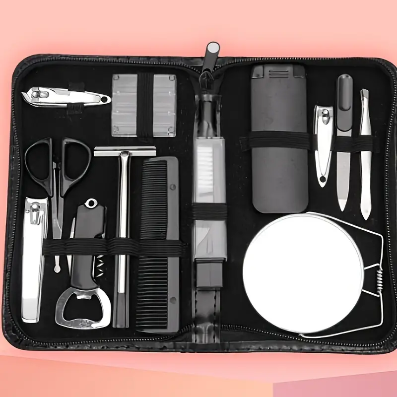 Men's Personal Care Beauty Tool 12pcs/set For Ladies Travel Daily Multi-functional Multi-occasion Use