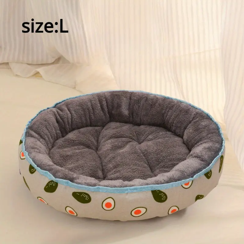 Winter Warmth Pet Bed for Deep Sleep, All-Season Universal Cat and Dog Nest,Cozy Cotton Material with Soft Filling