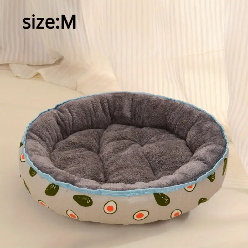 Winter Warmth Pet Bed for Deep Sleep, All-Season Universal Cat and Dog Nest,Cozy Cotton Material with Soft Filling