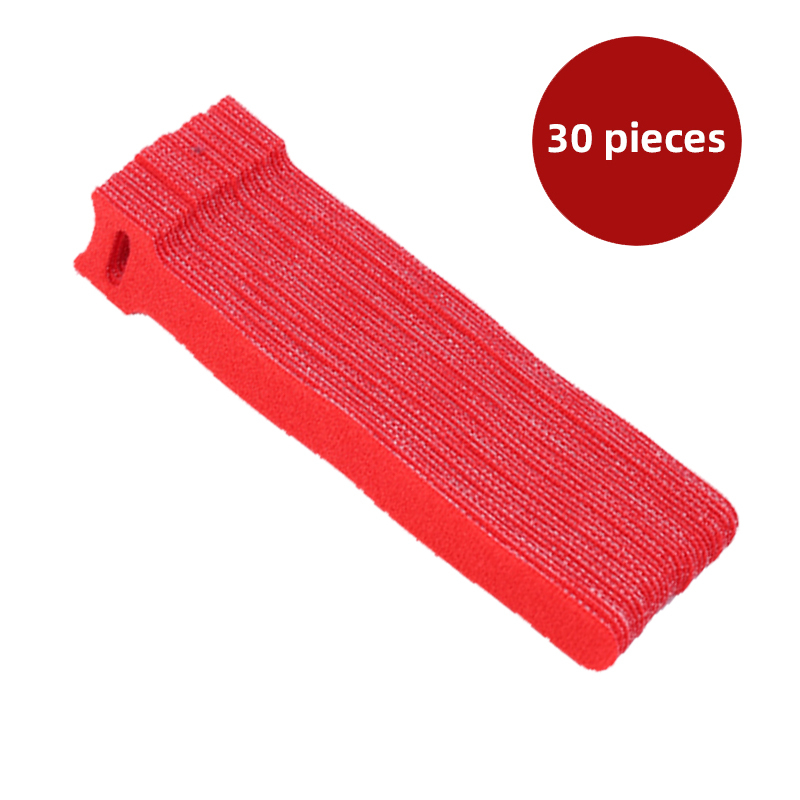 30PCS Nylon Reusable Releasable Cable Ties For Network Wire Charging Data Cord Earphone Mouse Line Fastener Management