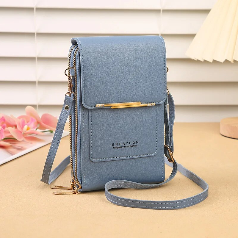 Touch Screen Phone Bag for Women, Cute Crossbody Bag for Carrying Mobile Phones, Fashionable Key Bag