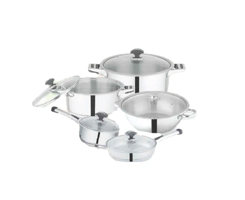 Mega Classic Gift Pack (Stainless Steel)** is a premium cookware set meticulously crafted for those who seek durability and elegance in their kitchen