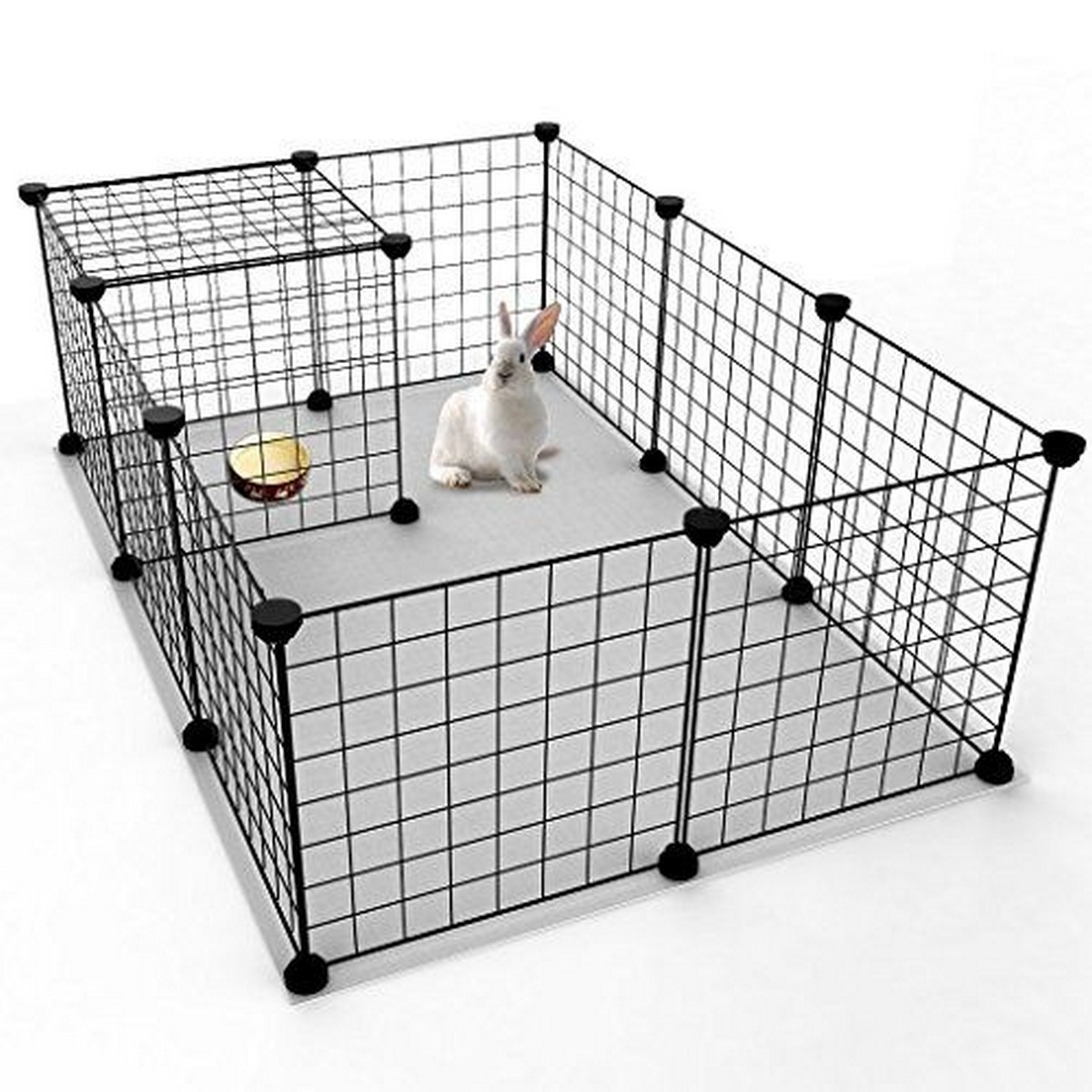 Foldable Pet Playpen Iron Fence Small Puppy Kennel House Exercise Training Puppy Kitten Space Dogs Supplies