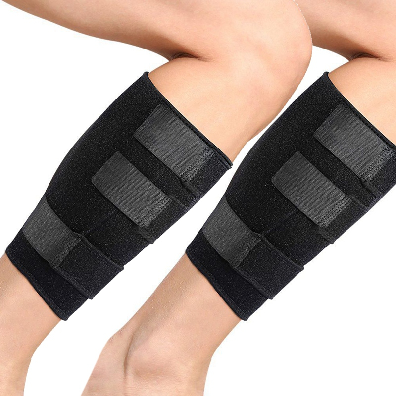 fasdaga 2X WooTShu Calf Brace Adjustable Shin Splint Support Sleeve Leg Compression Wrap